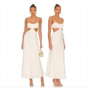 Significant Other Satin Maxi Dress